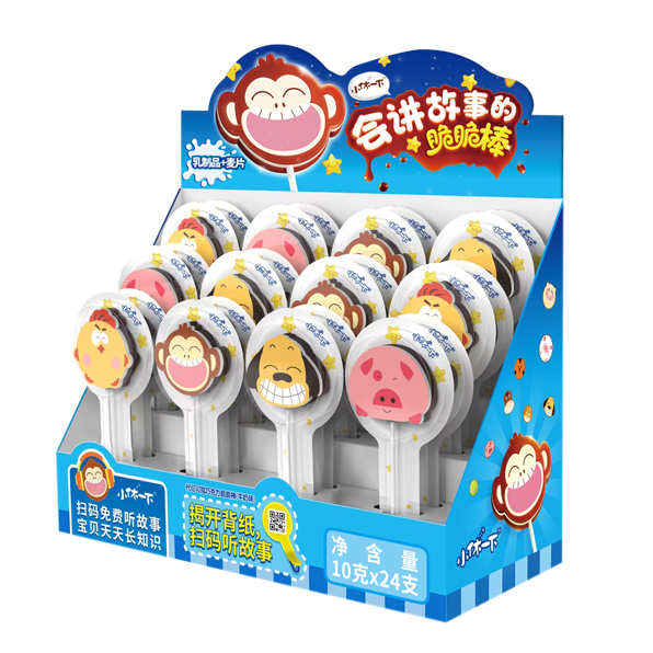 十二生肖系列代可可脂巧克力脆脆棒